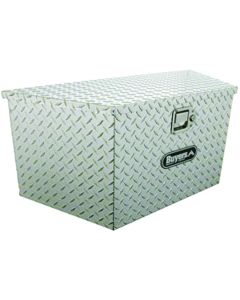 Buyers Products, Tool Box; Trailer Tongue; Aluminum; 49-1/4 Inch Width x 16-3/16 Inch Length x 18-5/16 Inch Height