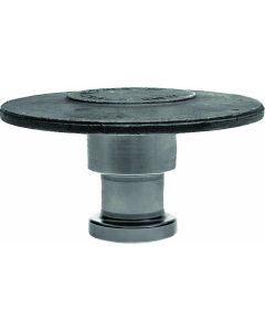 Buyers Products, Gooseneck Trailer Hitch King Pin; Weld On; 2 Inch Diameter; 3/8 Inch Thickness; Forged Steel; Black