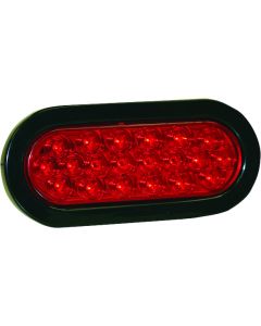 Buyers Products, 6-1/2 IN LED OVAL STOP/TURN/ TAIL LIGHT W GROMMET AND PLUG