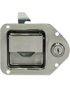 Buyers Products, Tool Box Latch; Rotary Paddle; Locking; Stainless Steel