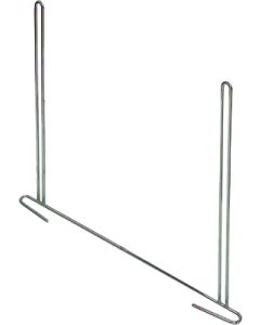 Buyers Products, Mud Flap Anti-Sail Bracket; For 24-Inch-Wide Mud Flaps; Carbon Steel; 25-1/8 Inch Width x 21 Inch Hight