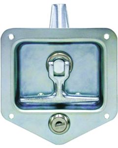 Buyers Products, Door Latch Assembly; Mounts Into 3-7/8 x 3-5/16 Inch Recessed Opening; For 1-1/4 Inch to 2 Inch Thick Doors