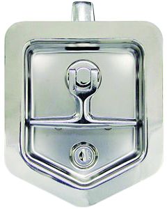 Buyers Products, Door Latch Assembly; T-Handle Latch; 4-3/4 Inch Width x 5-1/2 Inch Height