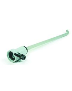 Water Heater Tank Rinser; For Cleaning Water Heater Tank of Sediment; Fits Standard Garden Hose Male Connection; With Shut Off Valve; Plastic
