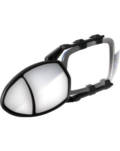 Towing Mirror, Clamp-On, Double Mirror