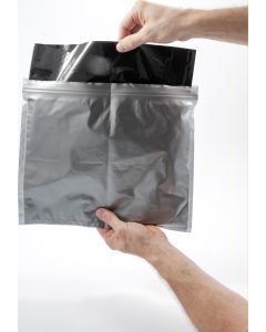 Toilet Waste Bag; Use With Camco Toilet Bucket; Black; With Biodegradable Powder That Gels Liquids Upon Contact; Leak Proof Double Bag Design; Pack Of 10
