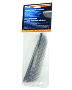 Bug Screen - RV Appliance; Refrigerator Vent; For Use With Dometic Side Vent With 8-1/8 Inch Length Louver Opening; 8-1/8 Inch Length x 1-1/2 Inch Width; Stainless Steel; Pack Of 6; With Plastic Ties; With English/ French Language Package; Model RS800
