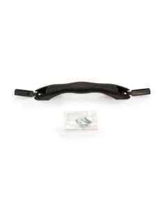 Exterior Grab Bar; Black; Non Folding Single Handle; With Mounting Hardware
