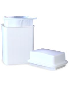Used Cooking Grease Container Bag; Foil Lined Bag; Package of 5
