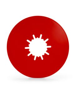 10 Premium Fifth Wheel Lube Plate, Red W/ PTFE