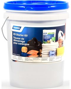RV Start Up Kit; Starter Kit; For Motorhome; Level III Kit; 3 TST Orange Drop-Ins/ 10 Foot Standard Sewer Hose With Fitting/ RV Toilet Tissue - 1 Ply -4 Pack/ 15 Amp Male To 30 Amp Female Power Grip Adapter/ TastePURE 25 Foot Drinking Water Hose/ Water Pr