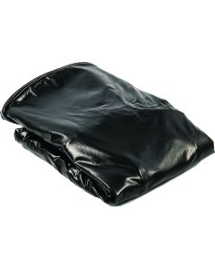 Spare Tire Cover; Fits 32-1/4 Inch Diameter Tires; Solid; Black; Vinyl
