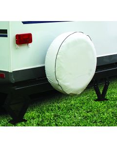 COVERSPARETIRE L / 251/2IN DIA VINYL ARCTIC WHITE