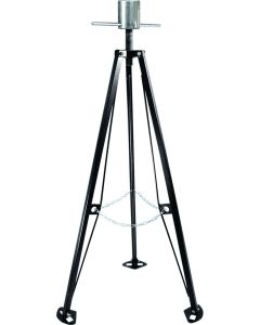 Fifth Wheel King Pin Stabilizer Jack Stand; Use To Stabilize Fifth Wheel Trailer While Parked; 5000 Pound Capacity; 49 Inch Height; Steel; Single
