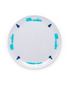 Salad Plate, Trailer/Tree Pattern
