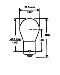 Bulb 1141 Auto/rv Back Up 10/box