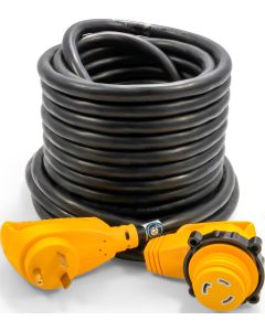 Camco, POWERGRIP - EXTCORD 50FT 30AM/30AF-90DEG LOCKING (E/F)