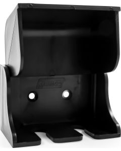 Trailer Wiring Connector Mounting Bracket; For Use With 7-Way Round Connectors; Clamp-On; With Worm Gear Clamp

