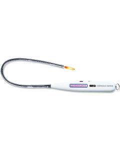 Lighter; Olympian Gas Match; 26 Inch Length (15 Inch Flex Extender); Continuous Battery Ignition; With Flexible Shaft; Refillable; With Adjustable Flame; With Fuel Viewing Window; Single
