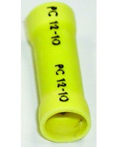 BUTTCONN 12-10 GA.INSUL-VI YELLOW, 25 CT., HEADER BAG, UL
