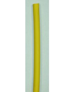 Heat Shrink Tube 1/4, 12-10 Ga Yellow, 6 L, 12pc Header Bag