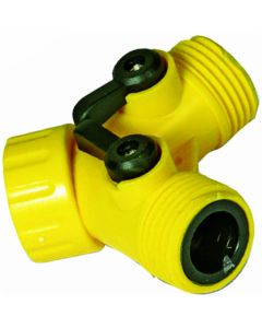 Garden Hose Y-Valve, Plastic Llc