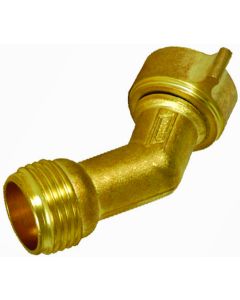 Hose Elbow 45 Degree With Gripper Llc
