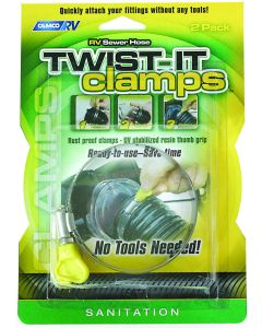 Hose Clamp w/Thumb Twist

