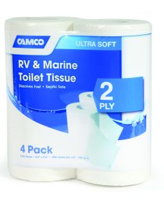 TST 1 Ply Toilet Tissue 4 Rolls, 280 Sheets