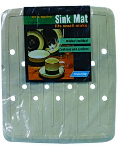 Sink Mat RV & Marine 10 X 11-3/4, White