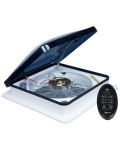 Fan-Tastic 12V Fan, Reversible W/T'stat & Rain Sensor W/Remote Control Model 6600R417-New Model 7350
