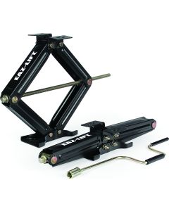 Leveling Jack; Use To Level Motorhome/ Travel Trailer or Camper While Parked; Manual; 24 Inch; 7500 Pound Capacity; Set Of 2; With Drill Adapter Socket

