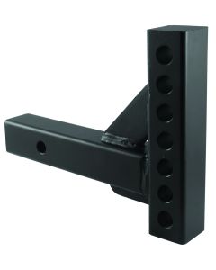 Curt, Weight Distribution Hitch Shank; 2 Inch Receiver; 8 Inch Shank Length; 7-1/2 Inch Drop and 5-1/2 Inch Rise; 7 Holes