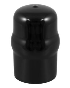 Trailer Hitch Ball Cover; Fits 1-7/8 Inch or 2 Inch Trailer Balls; Black; Rubber