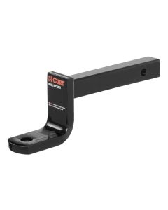 Curt, Trailer Hitch Ball Mount; 1-1/4 Inch Receiver; 3500 Pound Gross Trailer Weight/ 350 Pound Tongue Weight; 2-5/8 Inch Rise or 3-1/4 Inch Drop