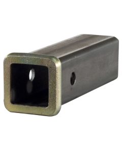 Curt, Trailer Hitch Receiver Tube; 2 Inch x 2 Inch Opening; 9 Inch Length; With 1/2 Inch Collar; Raw