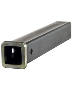 18 IN RECEIVER TUBE 2 IN X 2 IN RAW FINISH