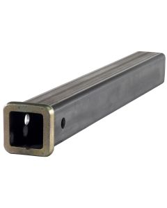 24 IN RECEIVER TUBE 2 IN X 2 IN RAW FINISH