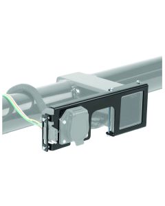 Curt, 4WAY OR 5WAY FLAT AND 6WAY OR 7WAY ROUND EASY MOUNT BRACKET FOR 2 1/2IN RECEIVER HITCH