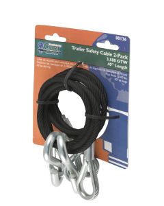 Curt, Trailer Safety Chain; Rated To 3500 Pounds; 42 Inch Overall Length; With Snap Hook