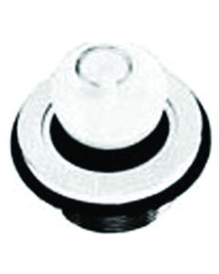 Sink Strainer; Fits 4-1/2 Inch Drain Outlet Kitchen/ Shower; Metal; Single
