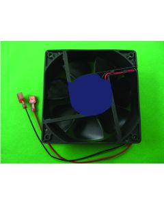 Refrigerator Cooling Fan Assembly; Replacement For Norcold 1200/ 1210/ N1095/ N61X/ N62X/ N64X/ N81X/ N82X/ N84X Series Refrigerators; Square; 12 Volt DC; 0.4 Amp; Black