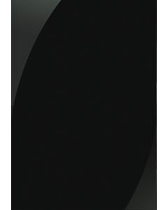 1200 Series Lower Black Acrylic Door Panel
