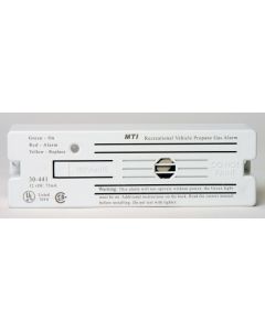 Propane Alarm - White Surface Mount 12 Vdc Hard Wire