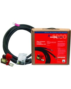 Power Inverter Installation Kit; Use To Install 12 Volt/600 To 1000 Watt And 24 Volt/1200 To 2000 Watt Power Inverter; With Two 10 Foot 4 AWG Wires/ 100 Amp Fuse Block And Fuse/ Six 11-1/2 Inch Tie Wraps/ Six 1/2 Inch Cable Clamps/ Six #8 x 3/4 Inch Pan H