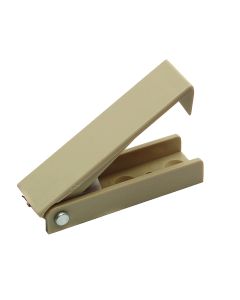 Baggage Door Catch - Beige - Squared