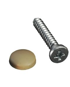 Dashboard Screws With Caps - Beige