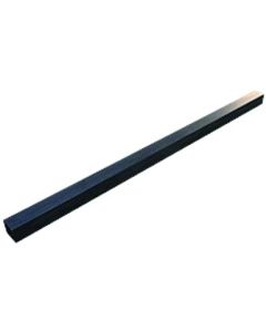 Sewer Hose Storage Carrier; Fixed; Square Tube; 96 Inch Length; 4 Inch x 4 Inch; Steel; Without Caps