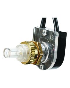 Push Button On/Off Switch - 3 Amp - 125VAC
