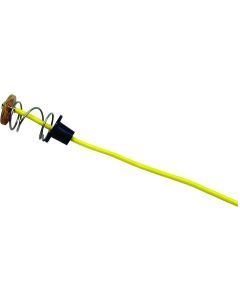 Pigtail 10" lead single wire

